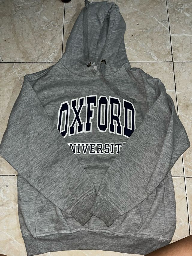 Sudadera Oxford University Gris