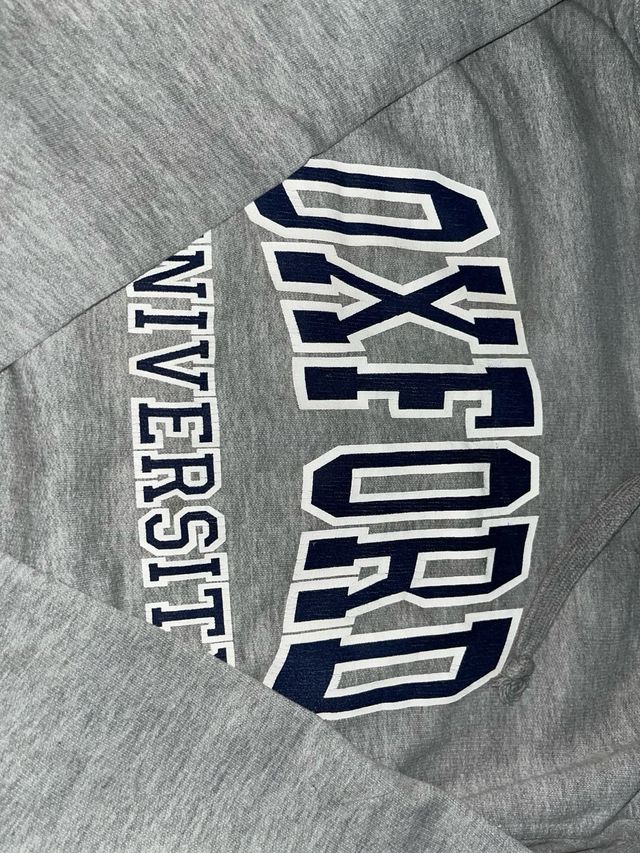 Sudadera Oxford University Gris