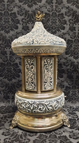 Carillon porta sigarette Reuge vintage