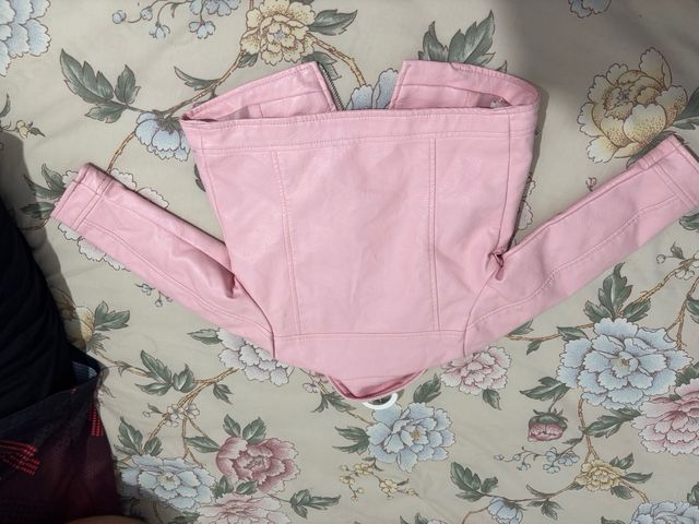 Chaqueta niña rosa