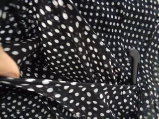 Blusa capa Zara Talla M Lunares