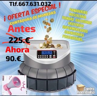 Contadora de monedas profesional