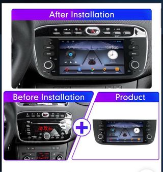 Radio Coche Pantalla FIAT Punto FIAT Linea