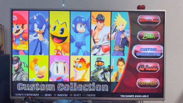 Raspberry Pi 3 Model B con mando y 6352 juegos