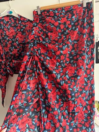 conjunto de flores