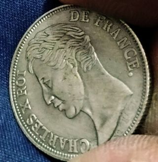 Moneta 2 Franchi 1828 Charles X