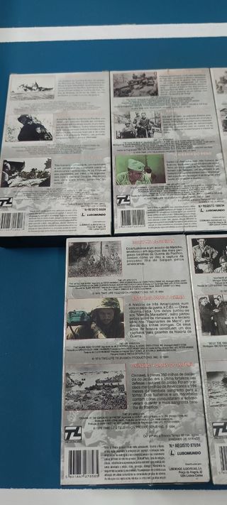 Coleção Diário da II Guerra Mundial VHS SELADOS