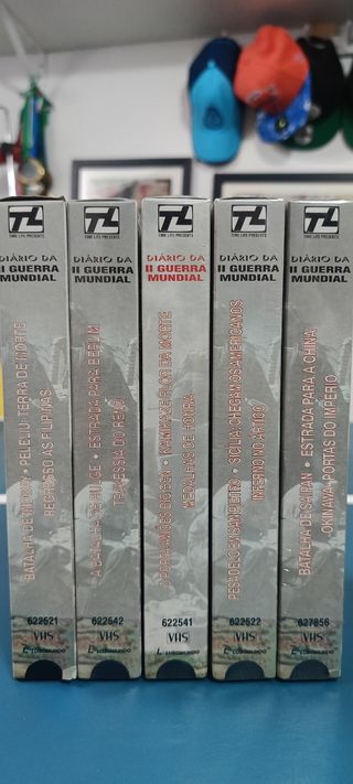 Coleção Diário da II Guerra Mundial VHS SELADOS