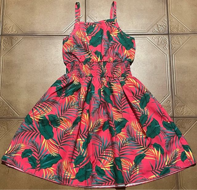 Vestido niña estampado floral