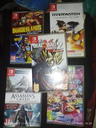 Mando Nintendo Switch Rojo