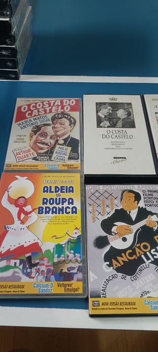 Coleção Filmes Portugueses Clássicos DVD/VHS