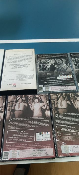 Coleção Filmes Portugueses Clássicos DVD/VHS