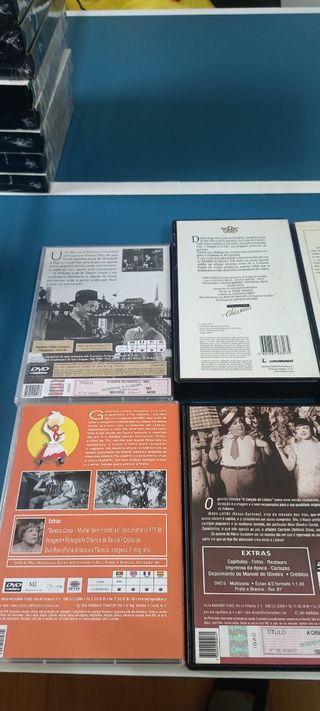 Coleção Filmes Portugueses Clássicos DVD/VHS