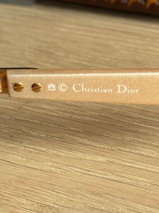Gafas de sol Christian Dior Amarillas