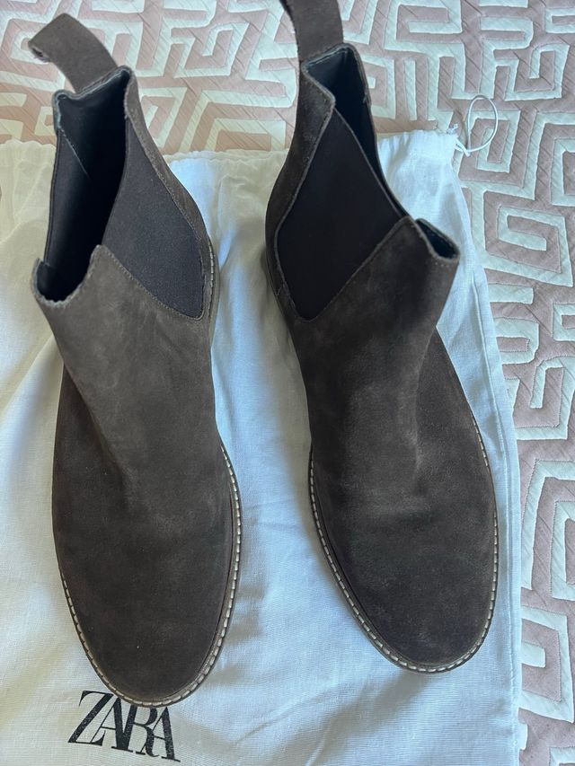 Botines nuevos Zara Ante