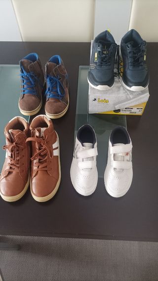 Lote Zapatos/zapatillas Niño Tallas 35-39