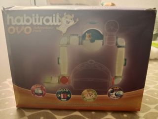 Jaula Hámster Habitrail Cristal + parque habitrail