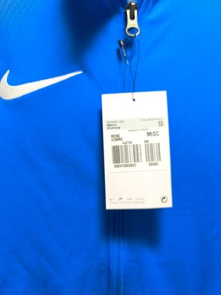 "Chaqueta Nike Dri-FIT Hombre - Talla XS - Azul 