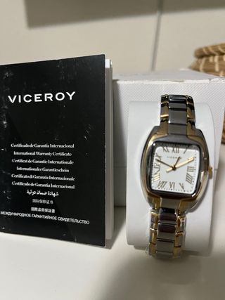 Reloj Viceroy Mujer Oro y Plata