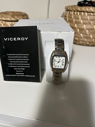 Reloj Viceroy Mujer Oro y Plata