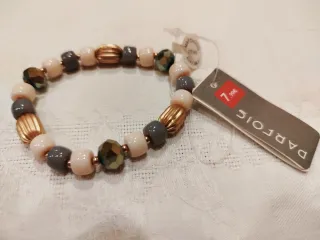 Bracciale Parfois dorato e grigio, nuovo