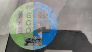 Mazda 5 2007 pegatina ECO