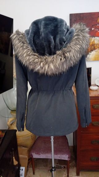 Parka invernale donna grigia