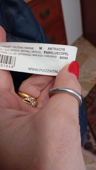 Parka invernale donna grigia