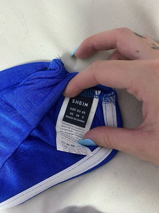 Conjunto Shein azul