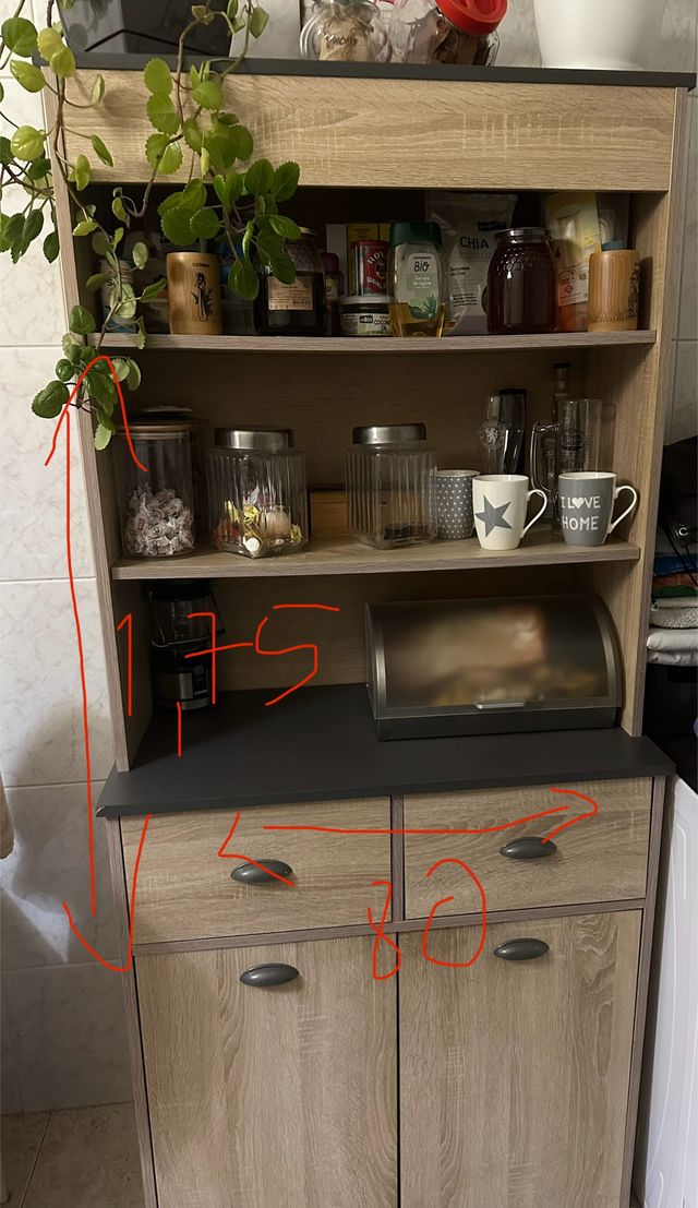 Móvel louceiro para cozinha