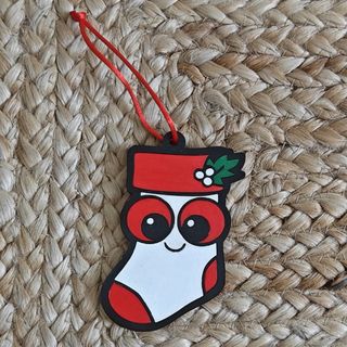 Figura de Navidad Calcetin Navideño