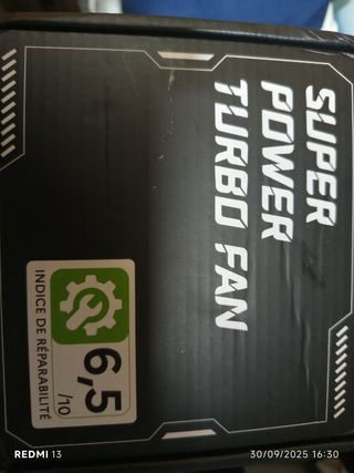 Mini soplador turbo fan