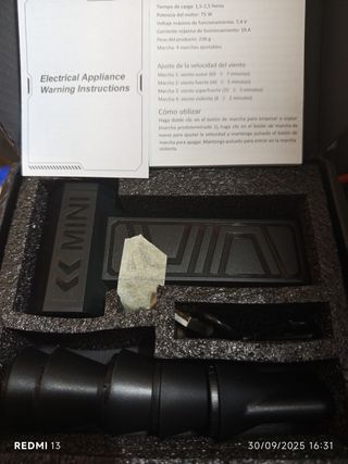 Mini soplador turbo fan