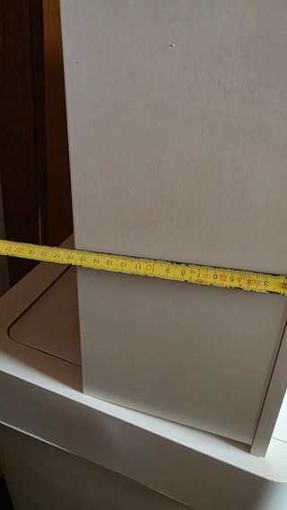 Armario baño pequeño.