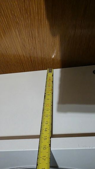 Armario baño pequeño.