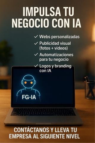 Automatiza tu negocio con IA (FG-IA , Alicante)