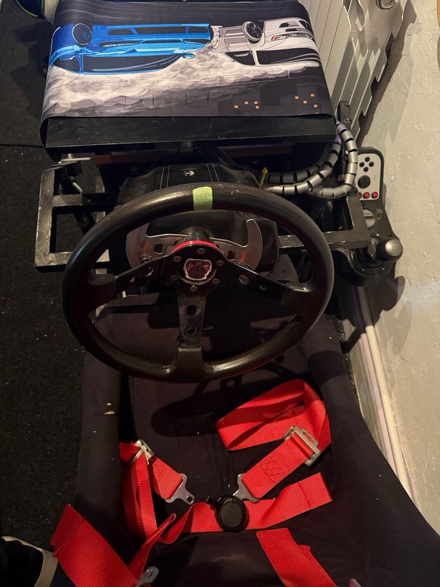 Simulador de Carreras Pro Racing completo