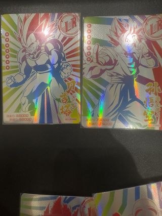 Lotto 5 carte Dragon Ball Heros