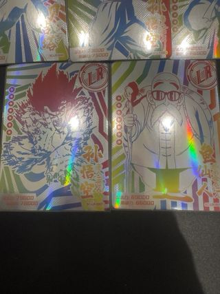 Lotto 5 carte Dragon Ball Heros