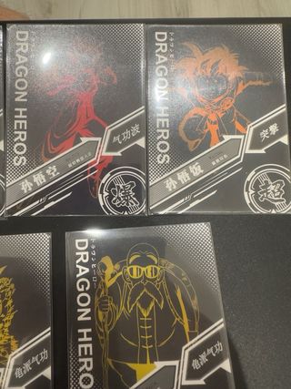 Lotto 5 carte Dragon Ball Heros