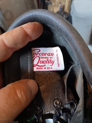 Anfibi n.37 punta in ferro