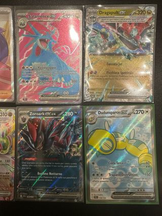 Lotto 8 Carte Pokemon (Avventure e Scintille)