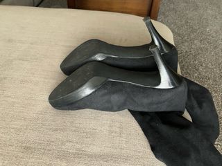 Botas de piel Mascaró negras