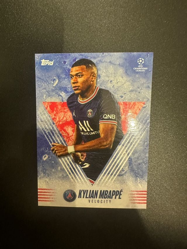 Kylian Mbappe Velocity Topps