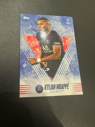 Kylian Mbappe Velocity Topps