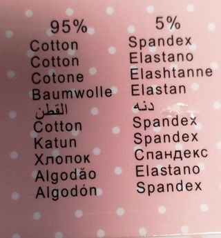 Lote 3 braguitas niñas 95% algodón
Talla 11-12