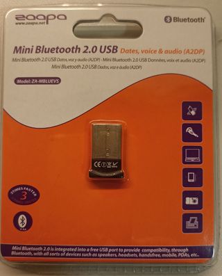 Adaptador Mini Bluetooth 2.0 USB Zaapa