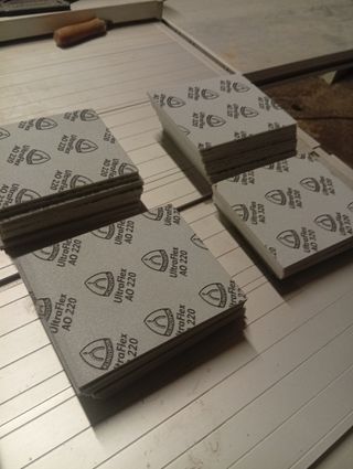 Lijas Klingspor UltraFlex AO 220 y 320