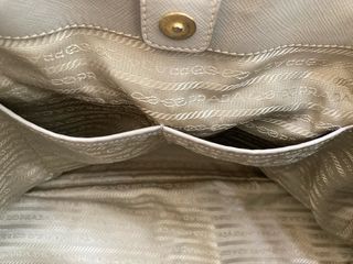 Bolso original  Prada Gris 