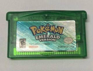 Pokémon Esmeralda cartucho en inglés